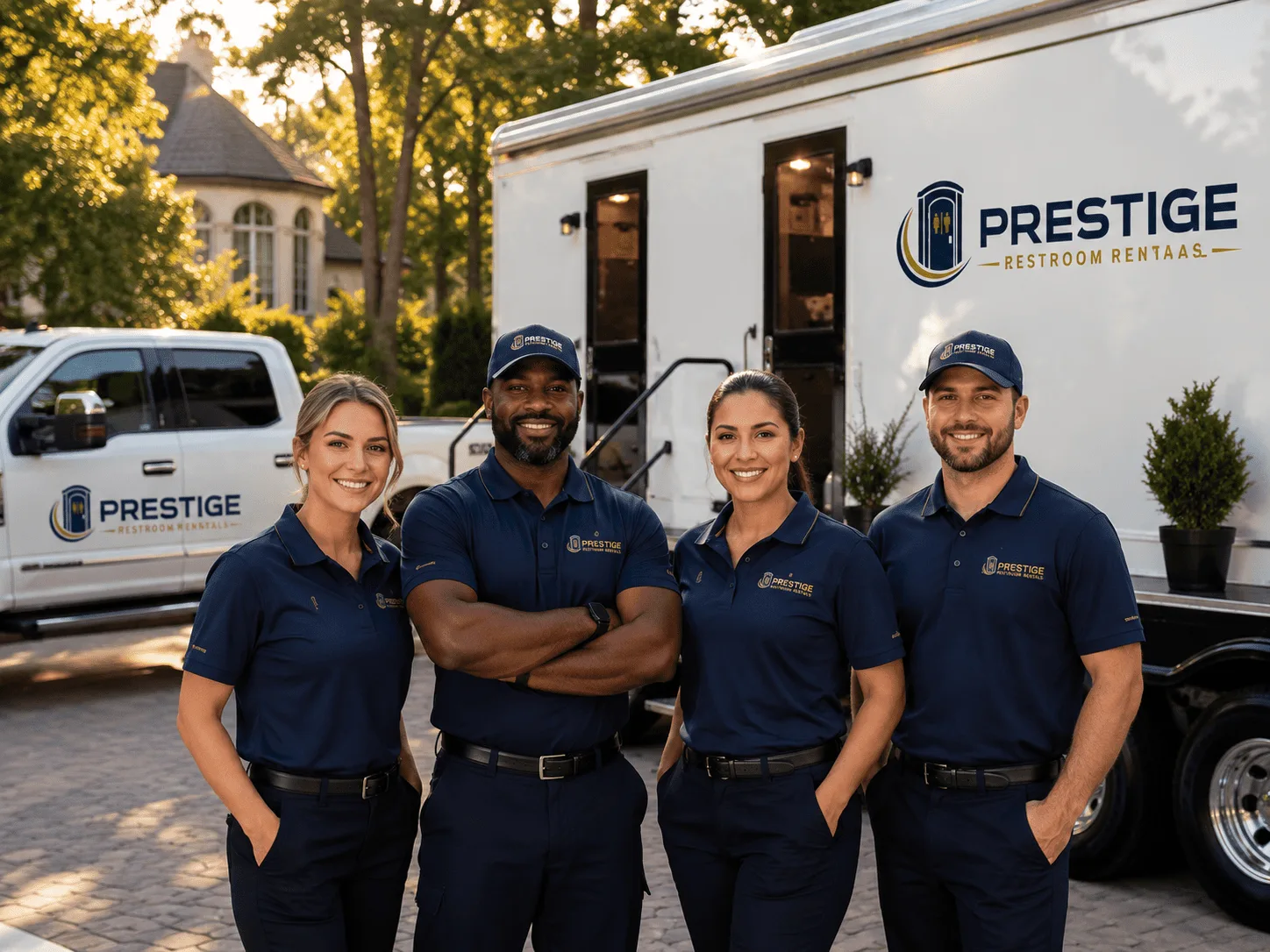 Trusted Luxury Portable Restrooms company in Baldwin, ND